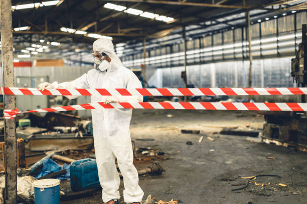 Professional Crime Scene Cleanup technician working in Stanton, CA